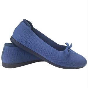 Clark's Cloudsteppers Carly Hope Ballet Flats Size 9.5M in Blue
